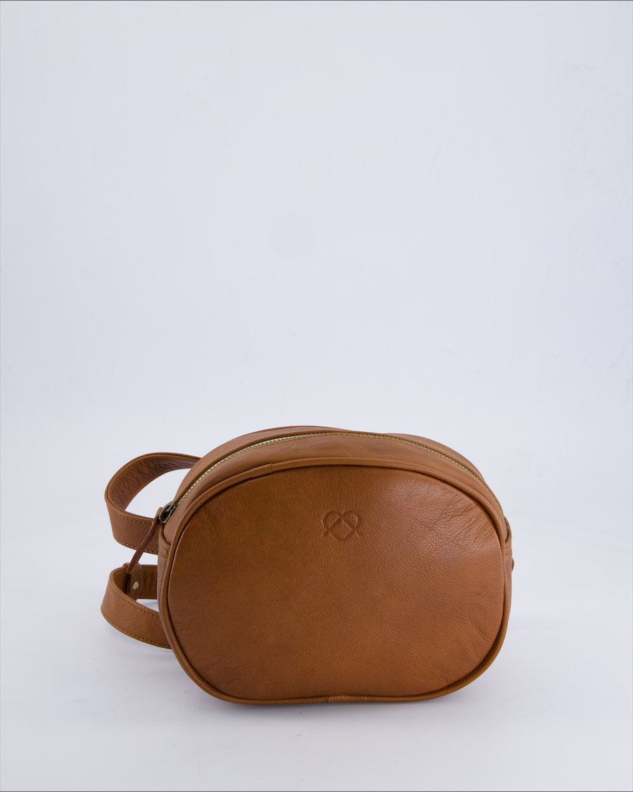 Rework Crossbody bags Leather Camel