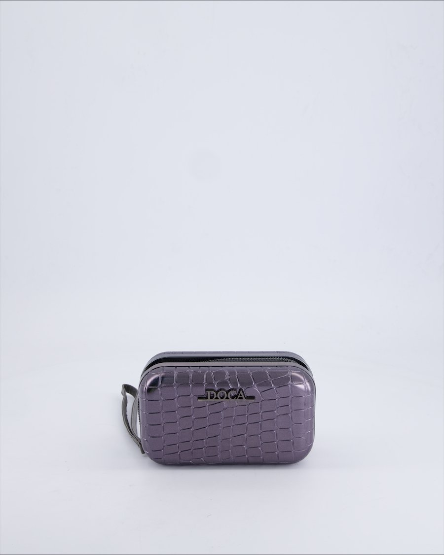 Doca Handbags Metal Silver