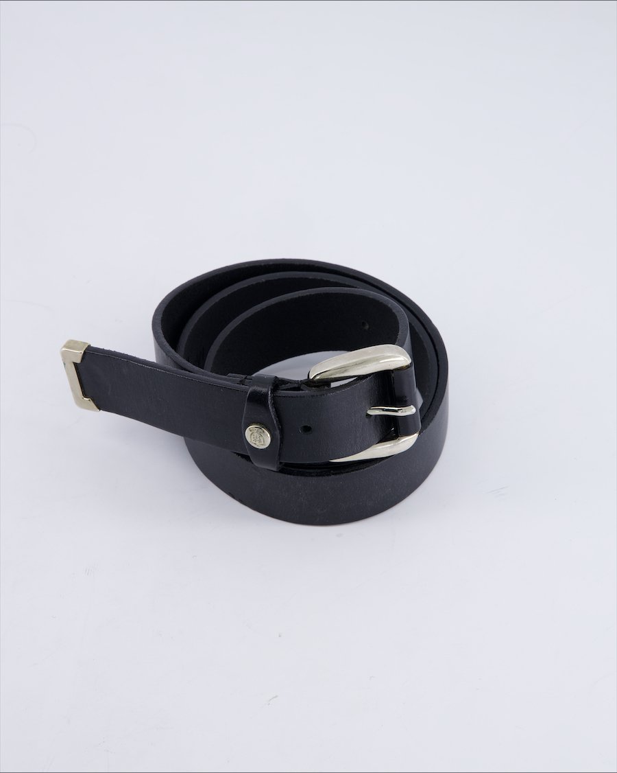 Massimo Dutti Chains Leather Black 85 cm