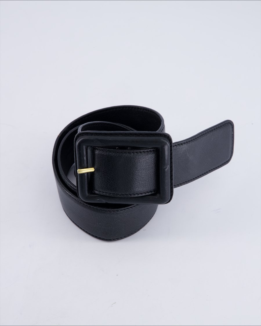 Moreschi Chains Leather Black 80 cm