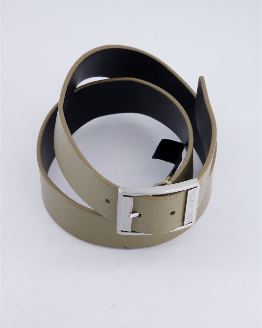 Calvin Klein Belts Leather Khaki 95 cm