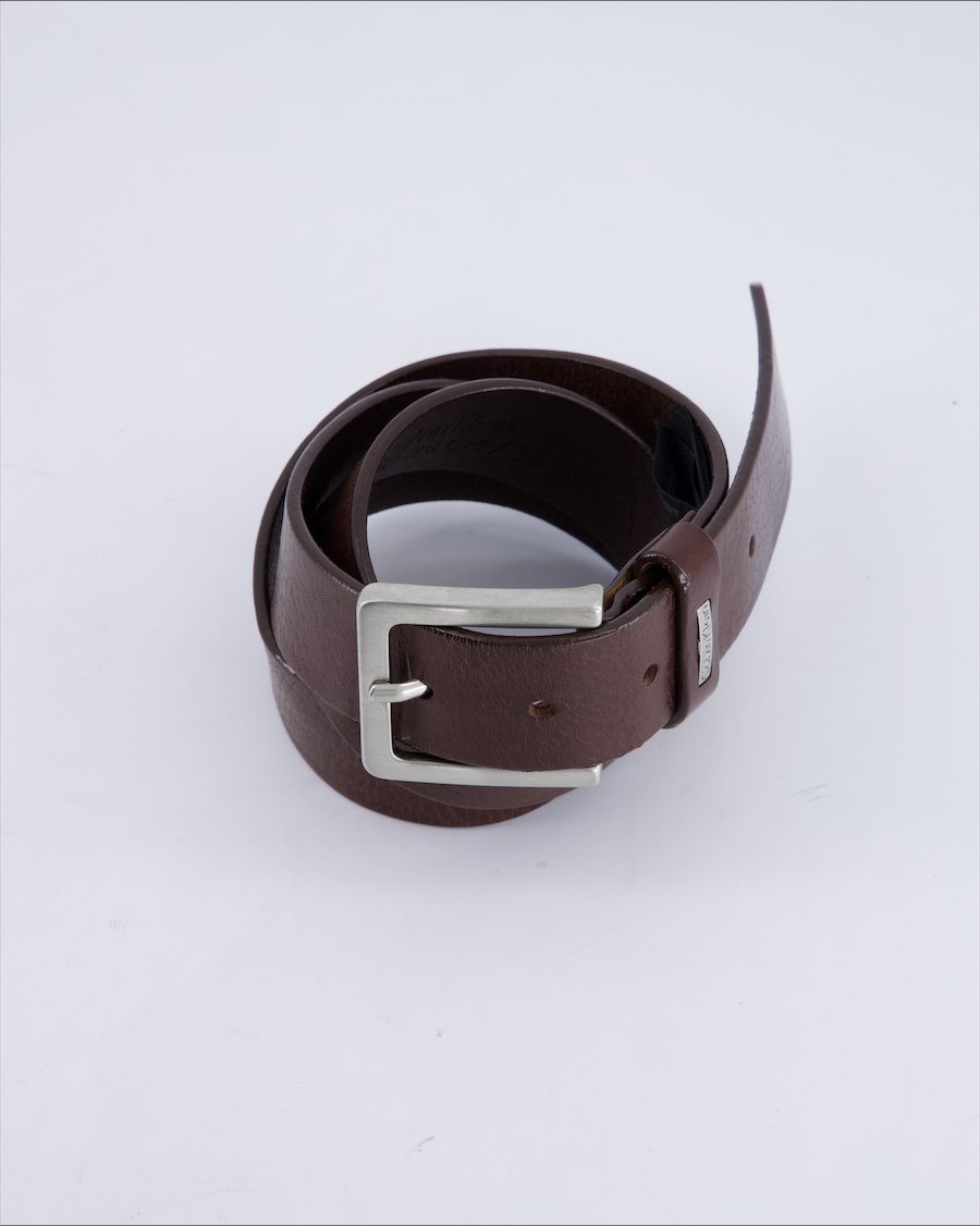 Calvin Klein Belts Leather Brown 90 cm