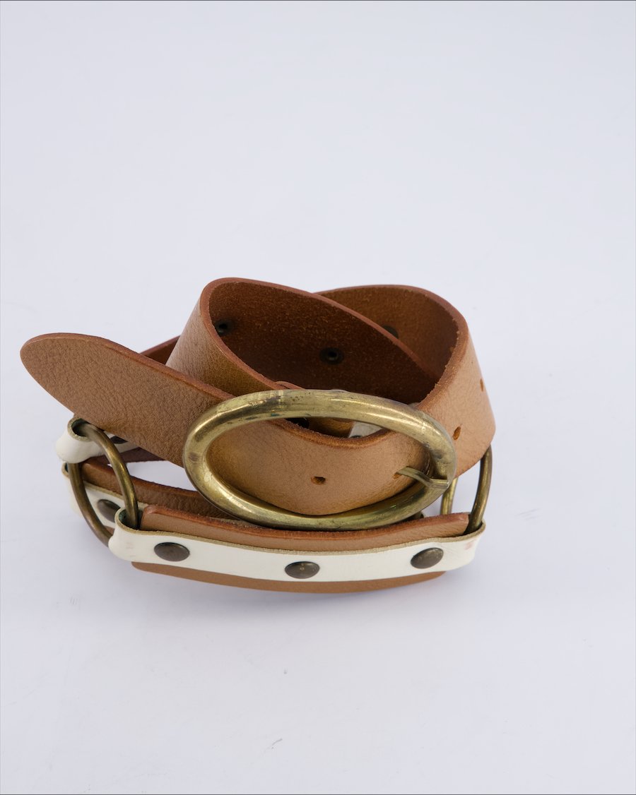 Massimo Dutti Leather Leather Brown 90 cm