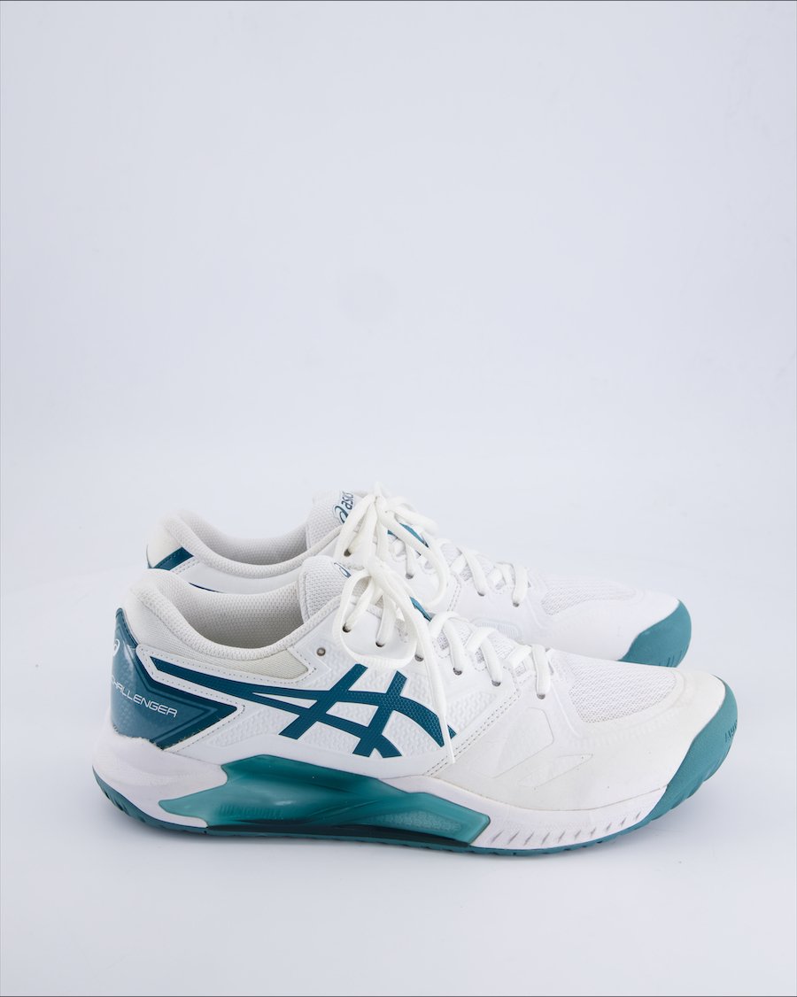 Asics Gel- Challenger Trainers Leather White 42.5 EU