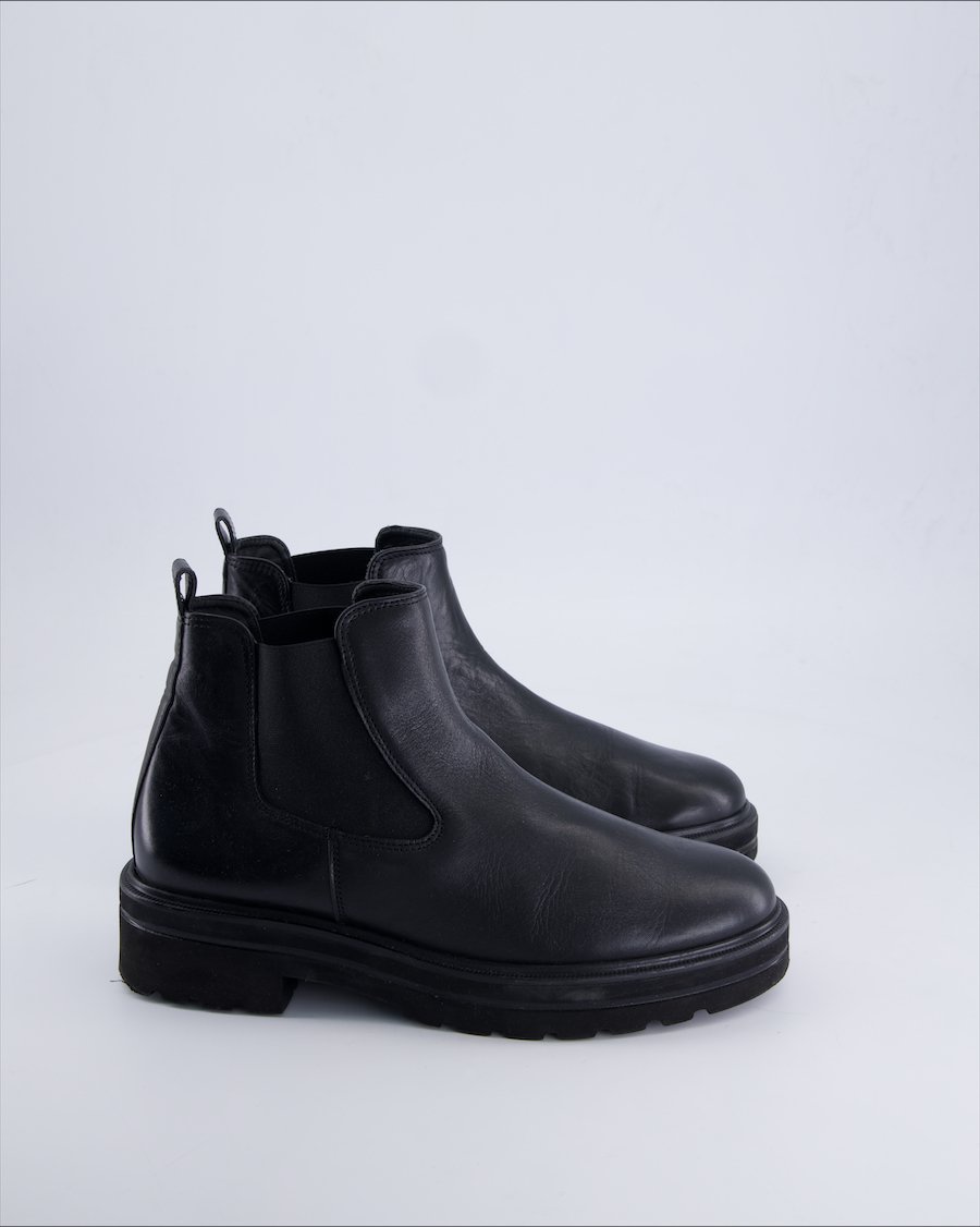Paul Green Ankle Boots Leather Black 40 EU
