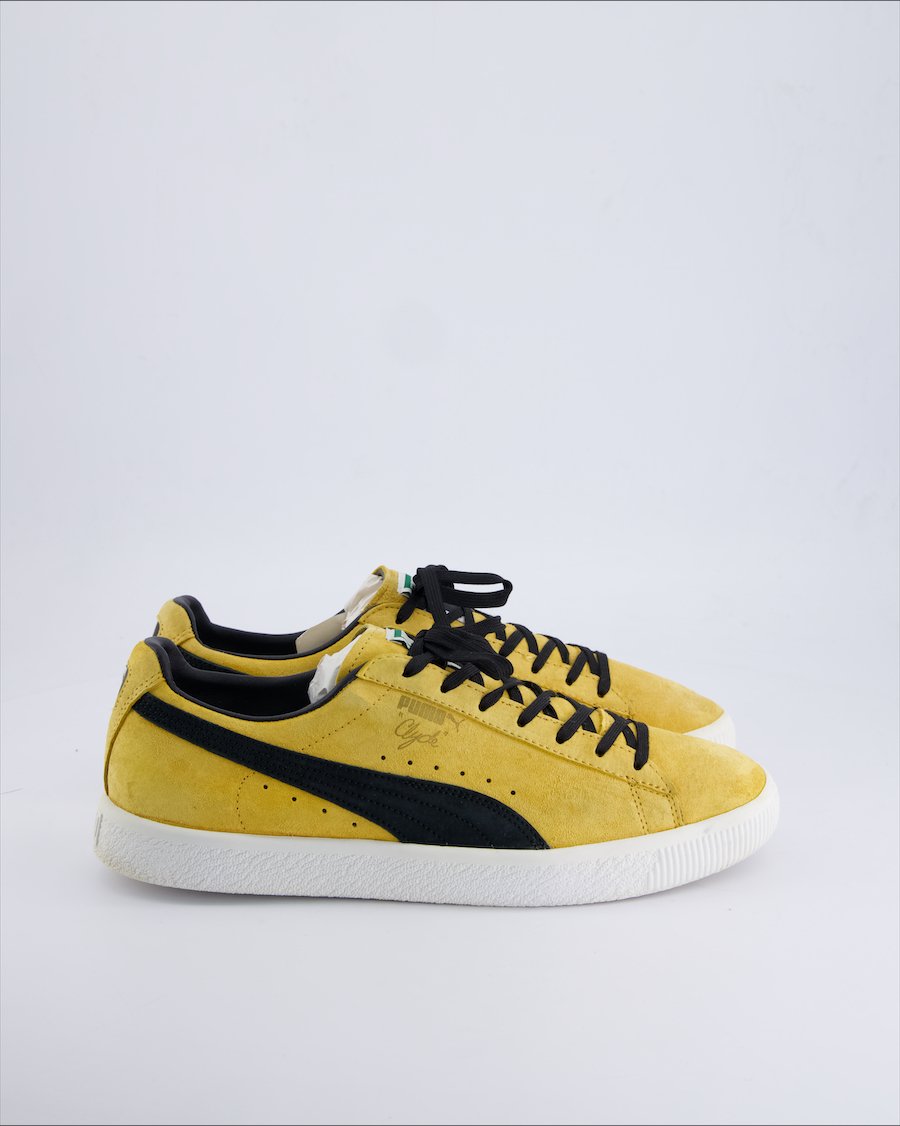 Puma Low trainers Suede Yellow 45 EU