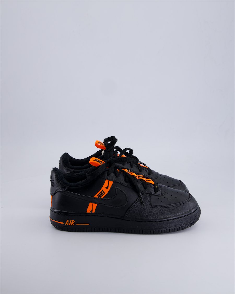 Nike Af1 Trainers Leather Black 38 EU