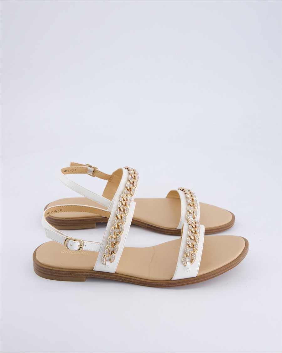 Graceland Sandals Vegan leather White 37 EU