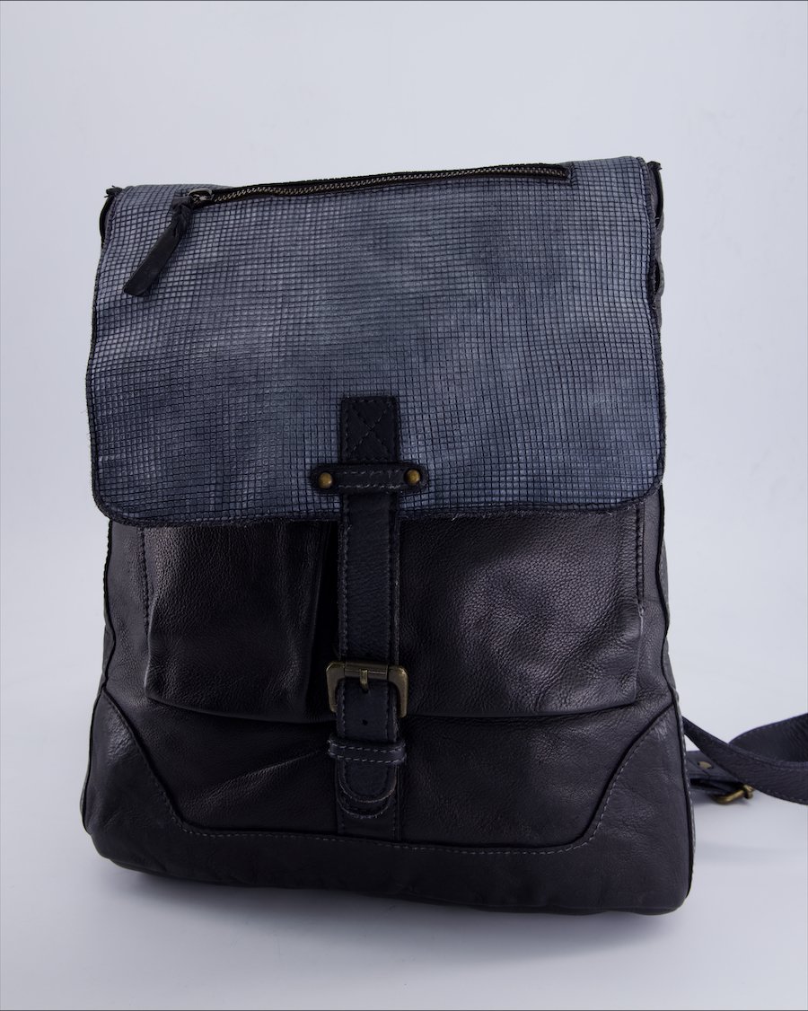 Bull & Hunt Backpacks Leather Black
