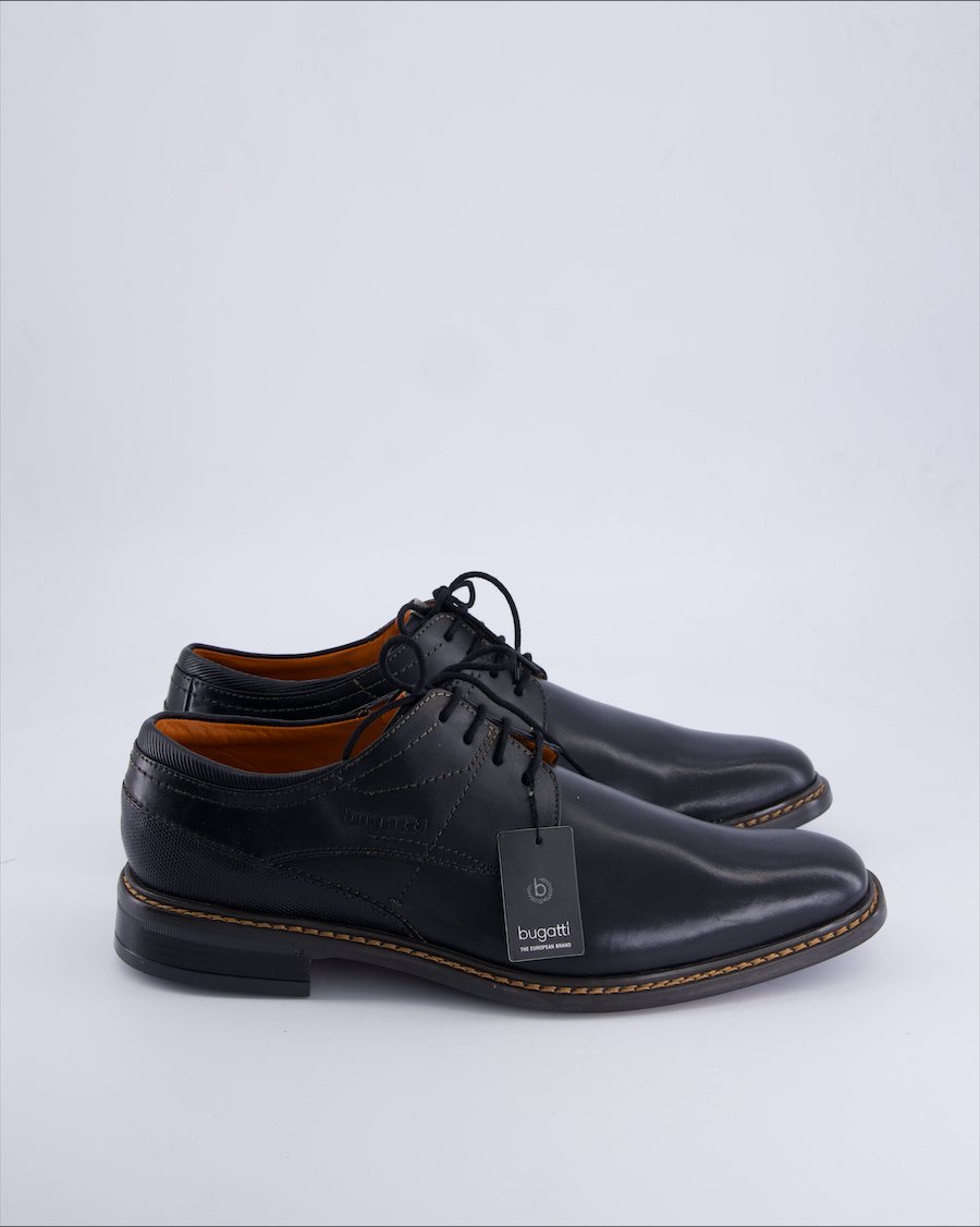 Bugatti Lace ups Leather Black 44 EU