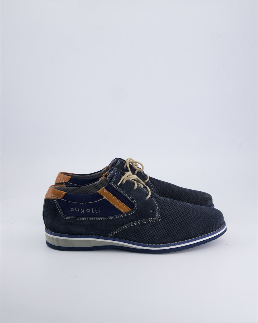 Bugatti Lace ups Suede Blue 43 EU