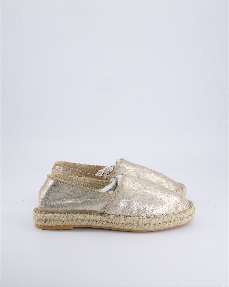 H&m Espadrilles Vegan leather Gold 39 EU