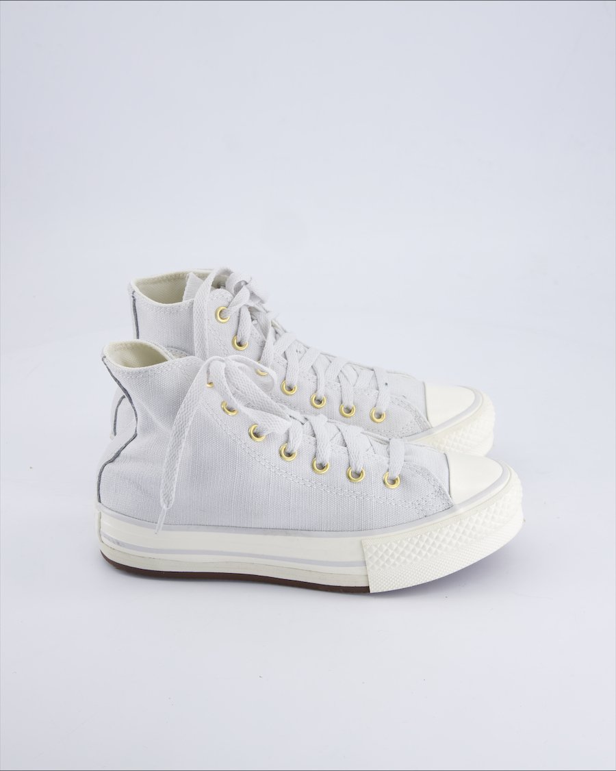 Converse Lace-up trainers Cloth Grey 34 EU