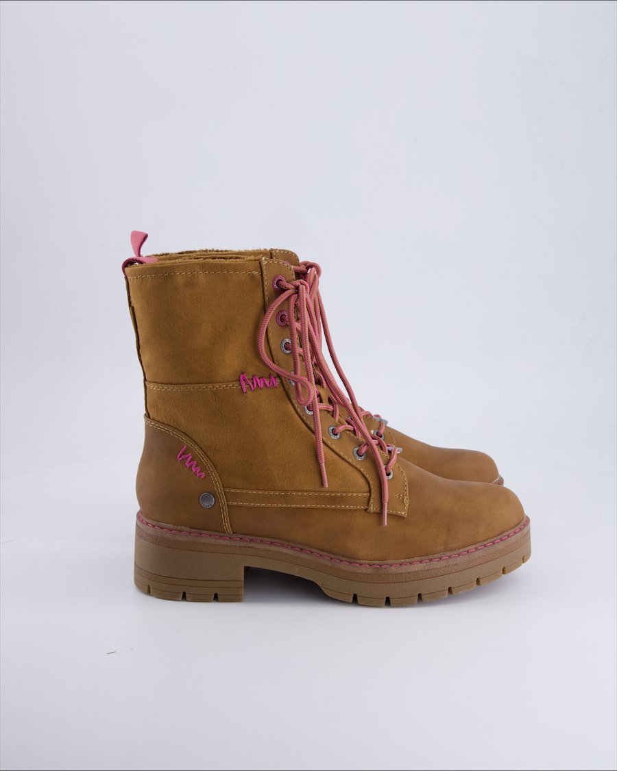 Bench Ankle Boots Suede Camel 39 EU