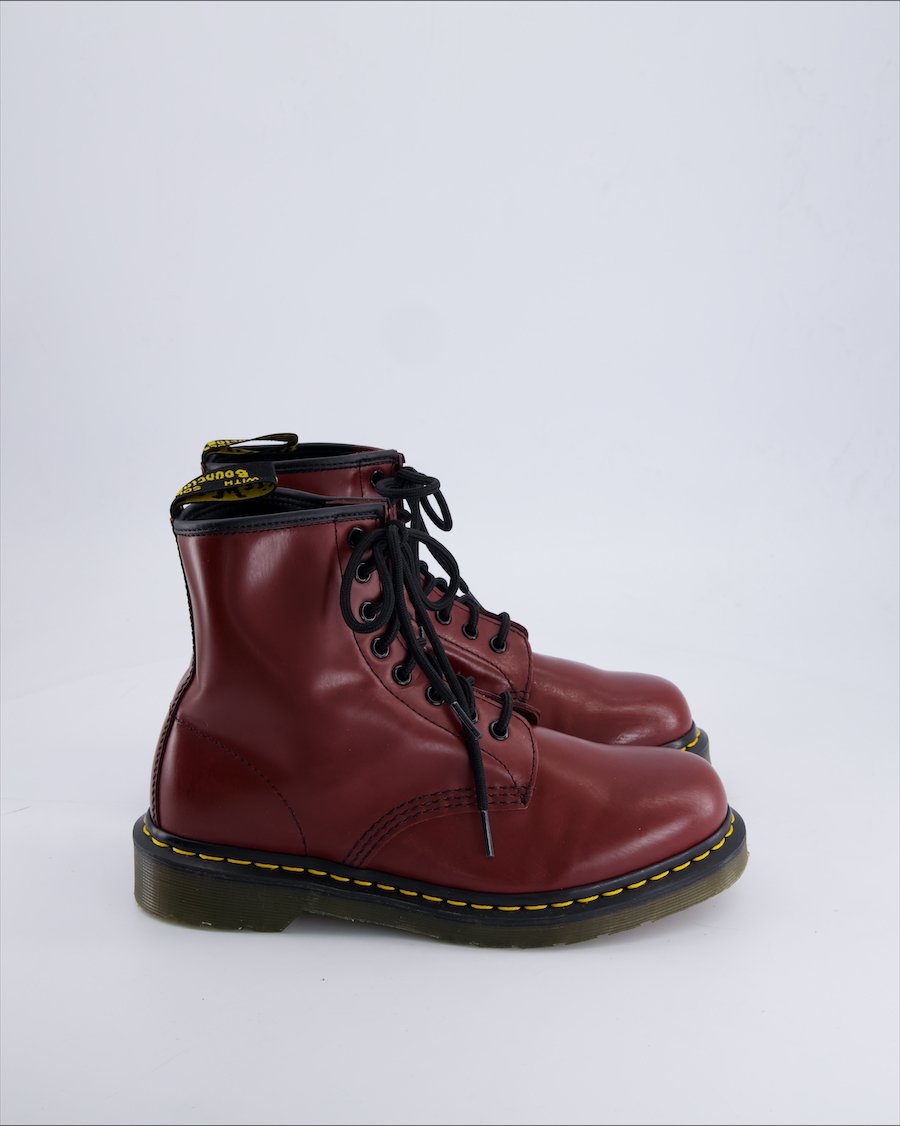 Dr. Martens Ankle Boots Leather Burgundy 40 EU