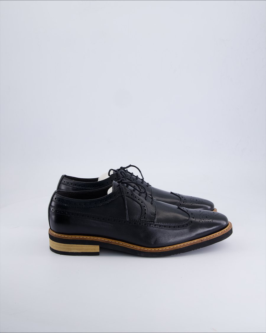 Ortiz & Reed Lace ups Leather Black 44 EU