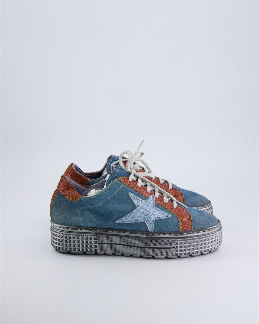 Unbranded Trainers Suede Blue 38 EU