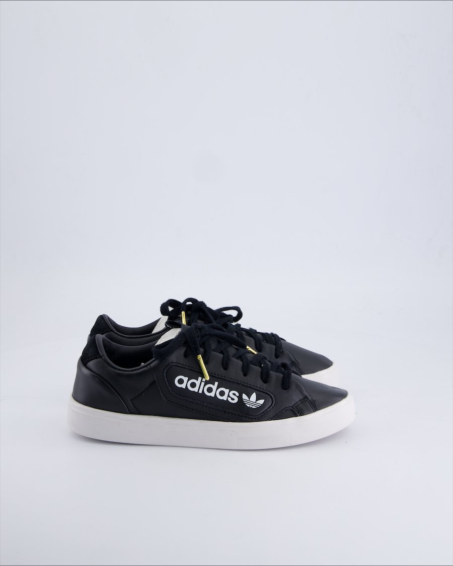 Adidas Trainers Leather Black 37.5 EU