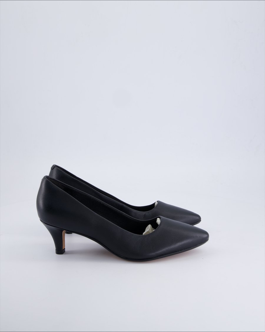 Clarks Heels Leather Black 39 EU