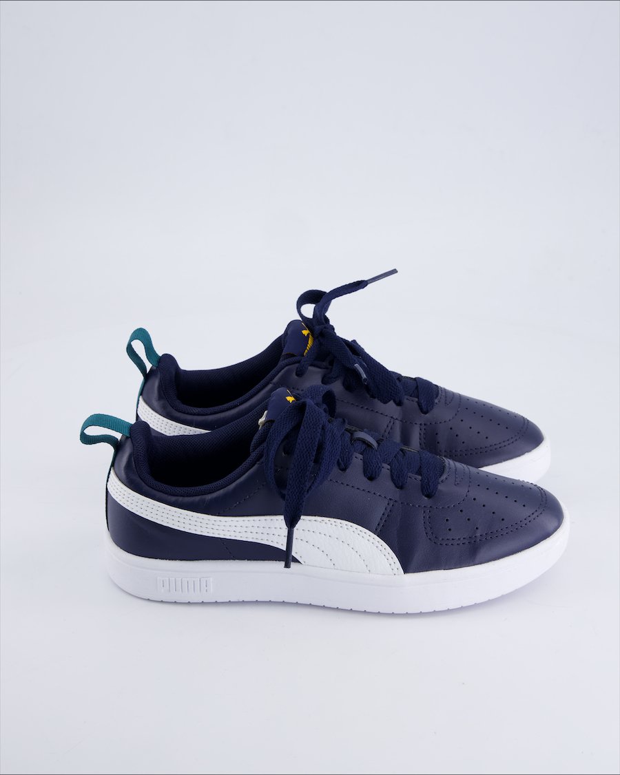 Puma Trainers Leather Navy 37 EU