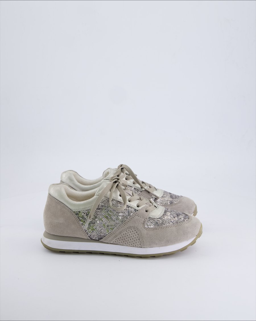 Gabor Trainers Suede Ecru 36 EU