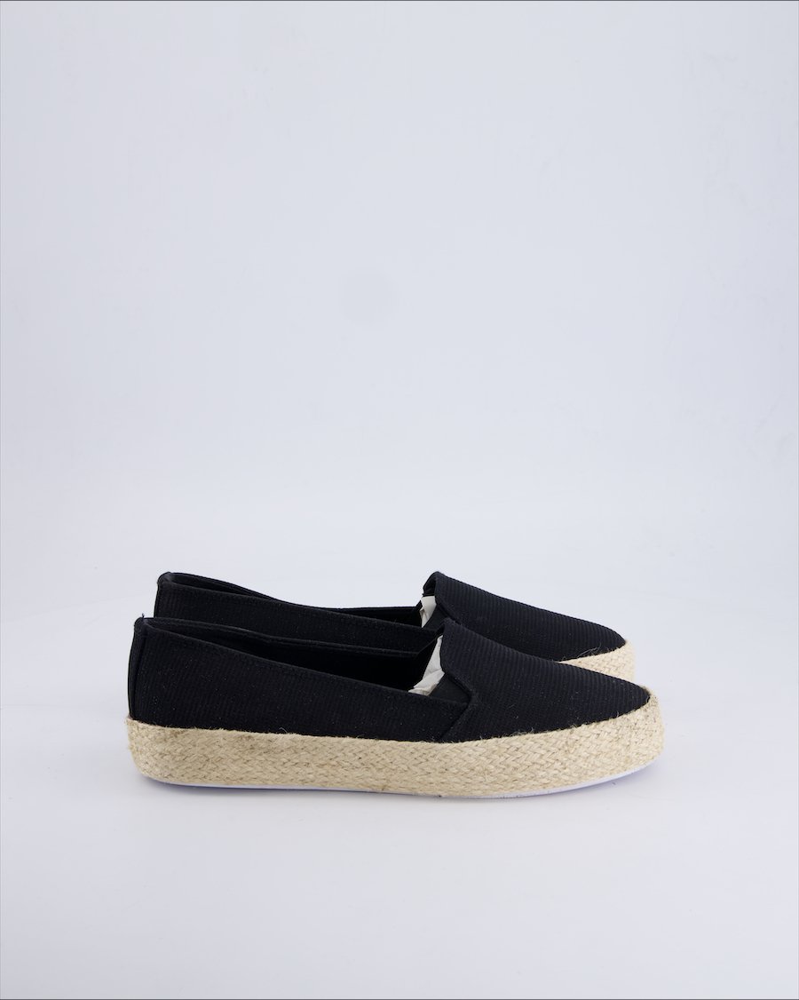 Graceland Espadrilles Cloth Black 39 EU