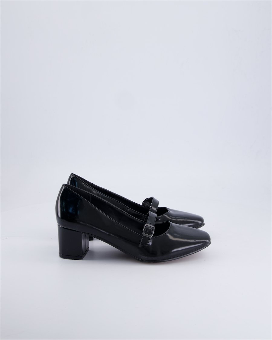 Anna Field Heels Leather Black 38 EU