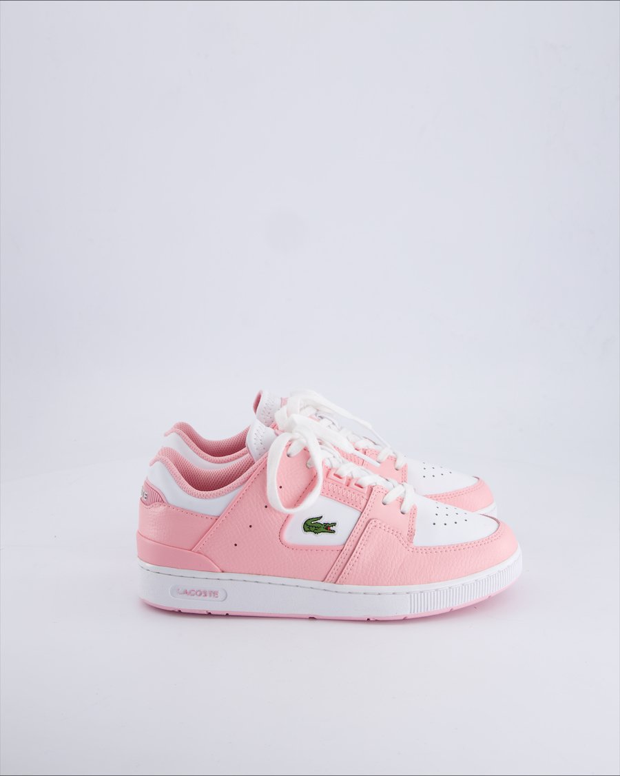 Lacoste Trainers Leather Pink 37.5 EU