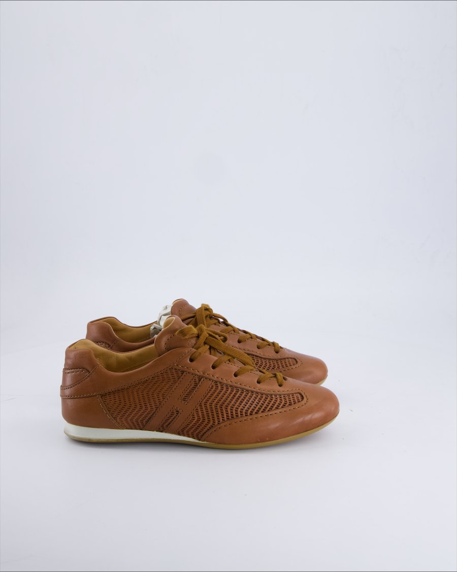 Hogan Trainers Leather Brown 36.5 EU