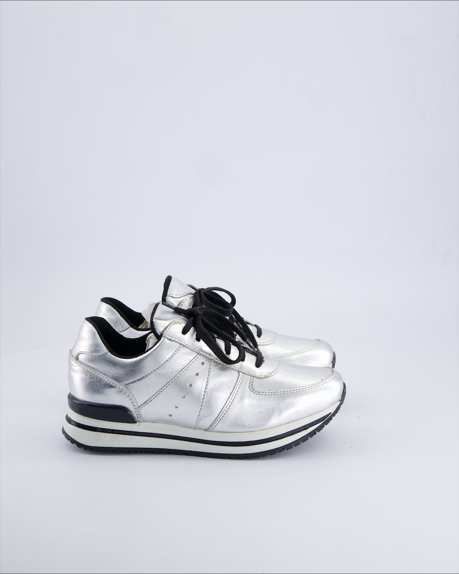 Roberto Santi Trainers Leather Silver 36 EU