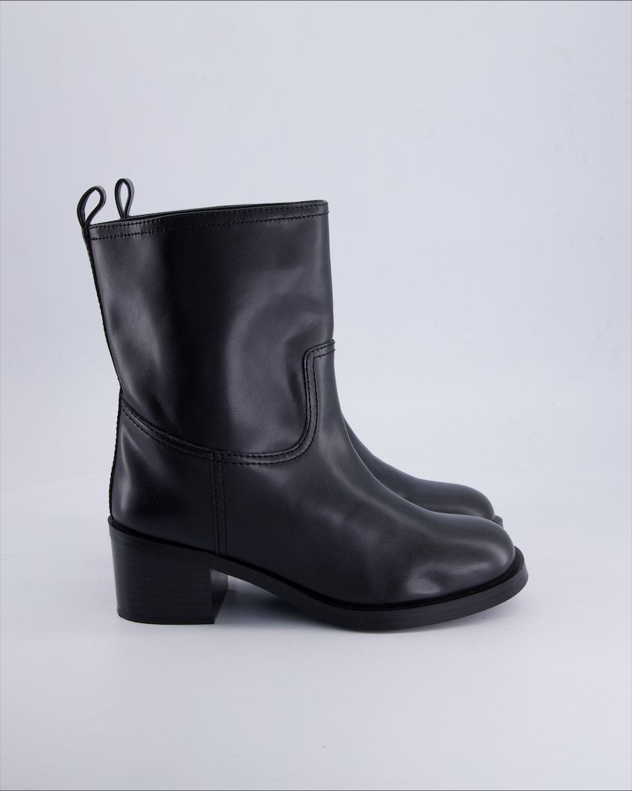 H&m Ankle Boots Vegan leather Black 39 EU