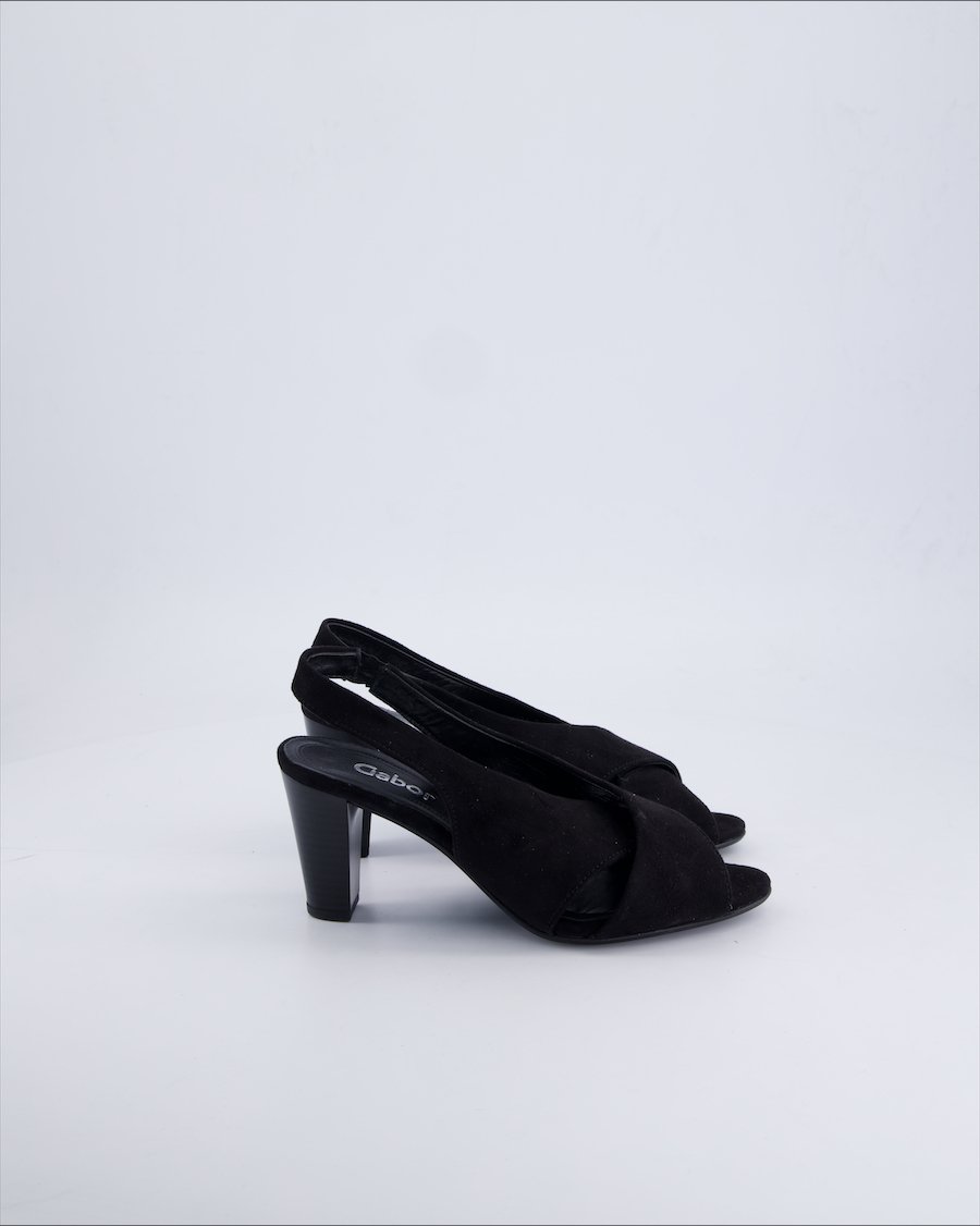 Gabor Heels Suede Black 35.5 EU
