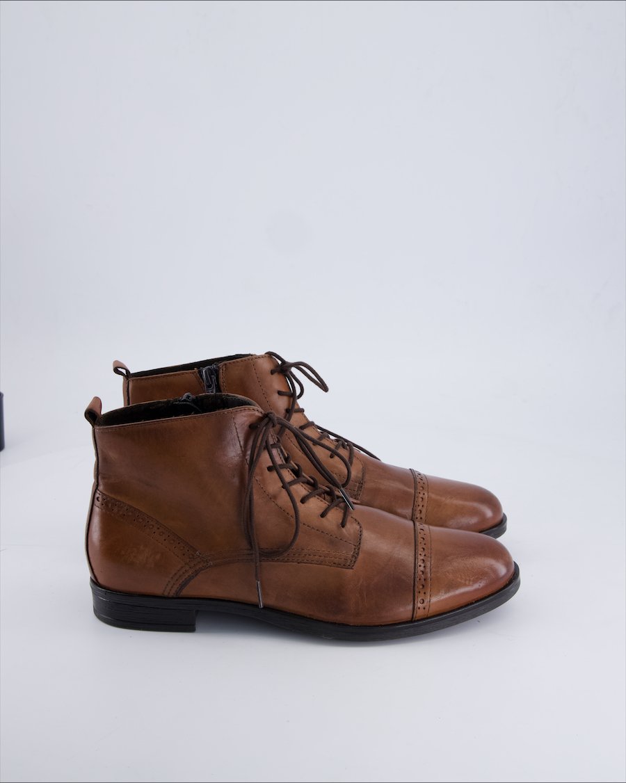 5th Avenue Ankle Boots Leather Brown 40 EU
