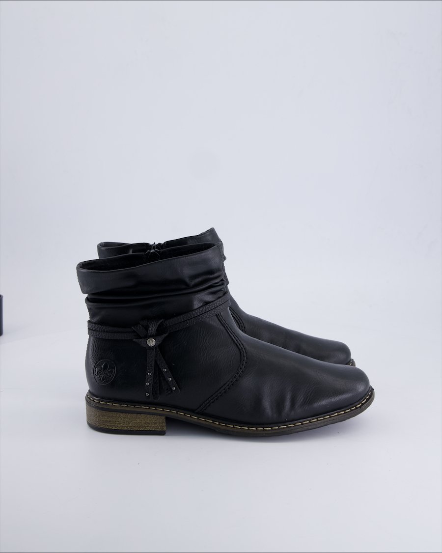 Rieker Ankle Boots Leather Black 38 EU