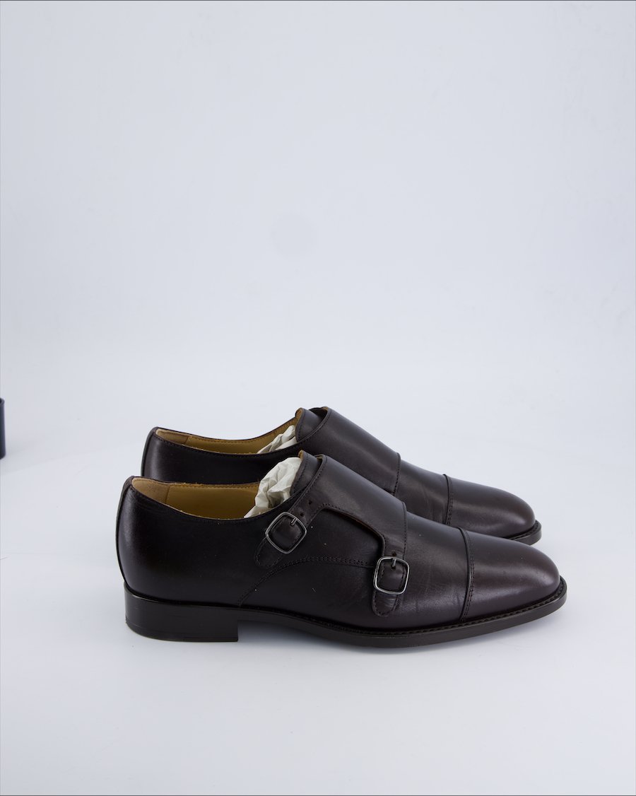 Scarosso Flats Leather Brown 40.5 EU