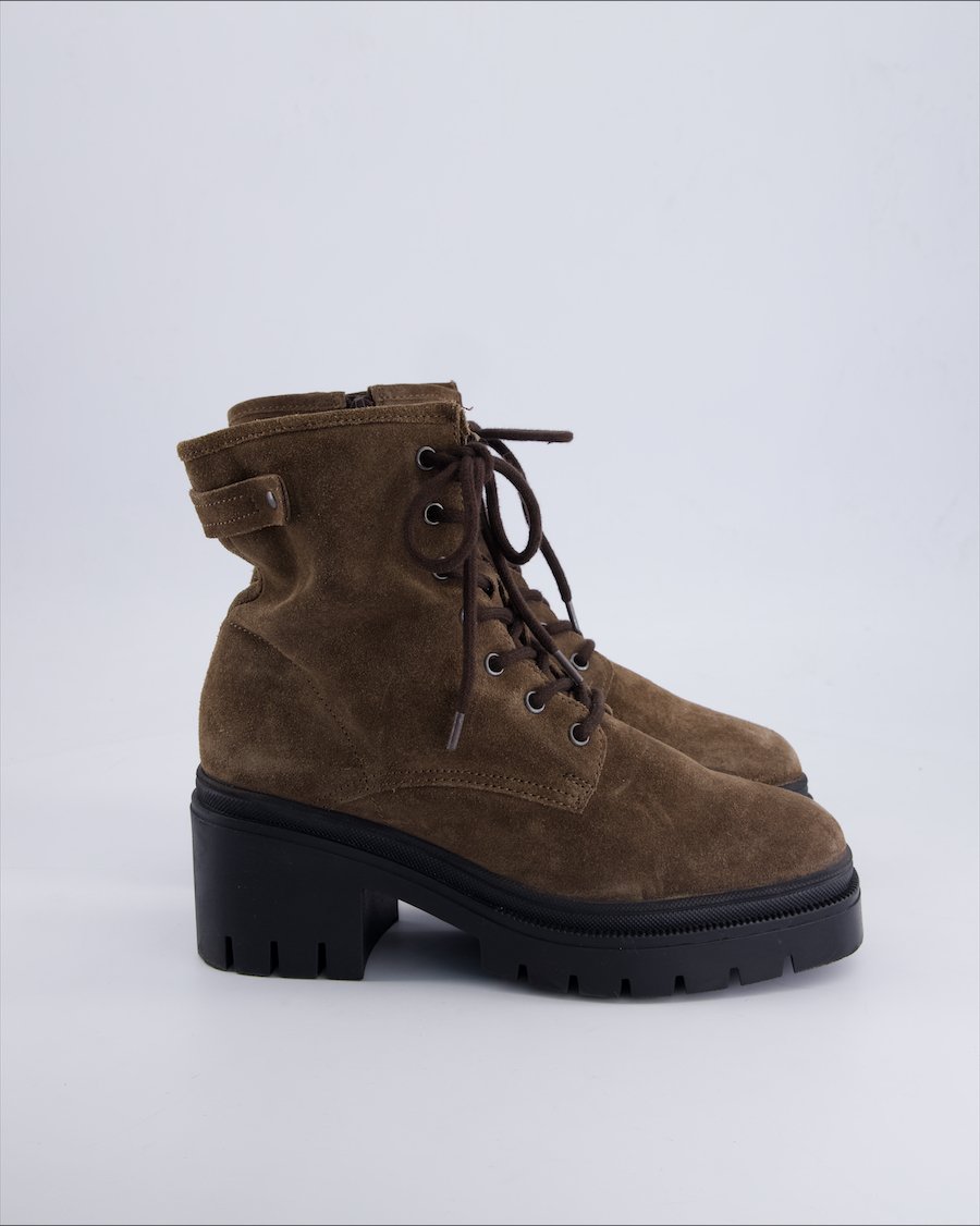 Varese Ankle Boots Suede Brown 38 EU