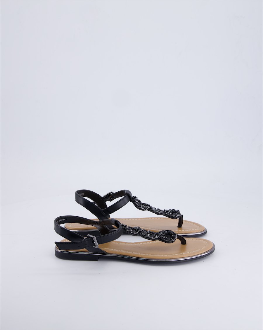 Graceland Sandals Vegan leather Black 36 EU