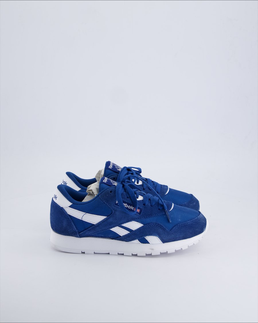 Reebok Trainers Suede Blue 35 EU