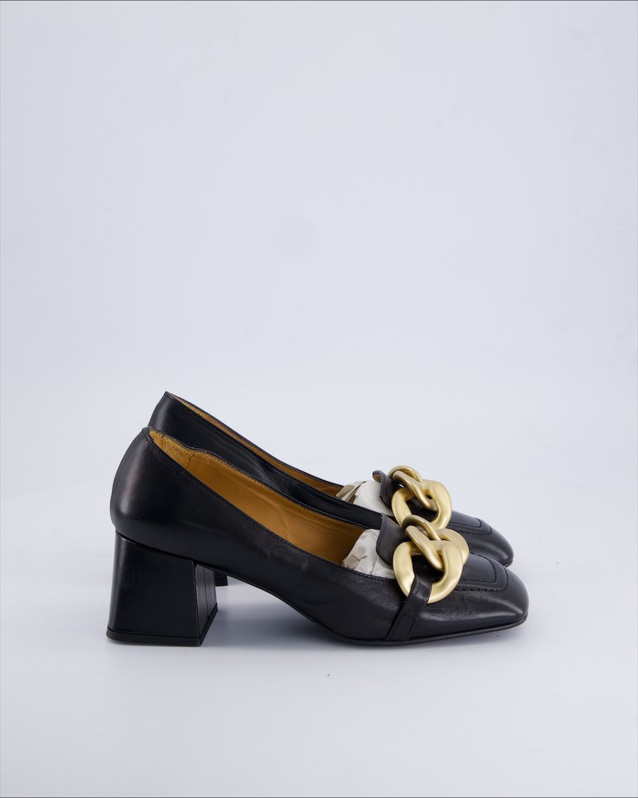 Phillip Hardy Heels Leather Black 38 EU