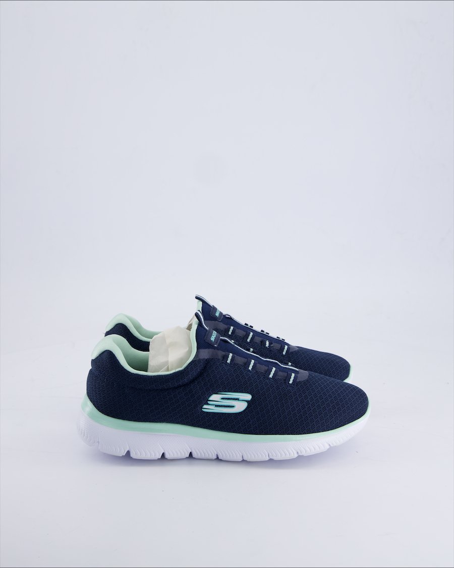 Skechers Trainers Cloth Blue 35 EU