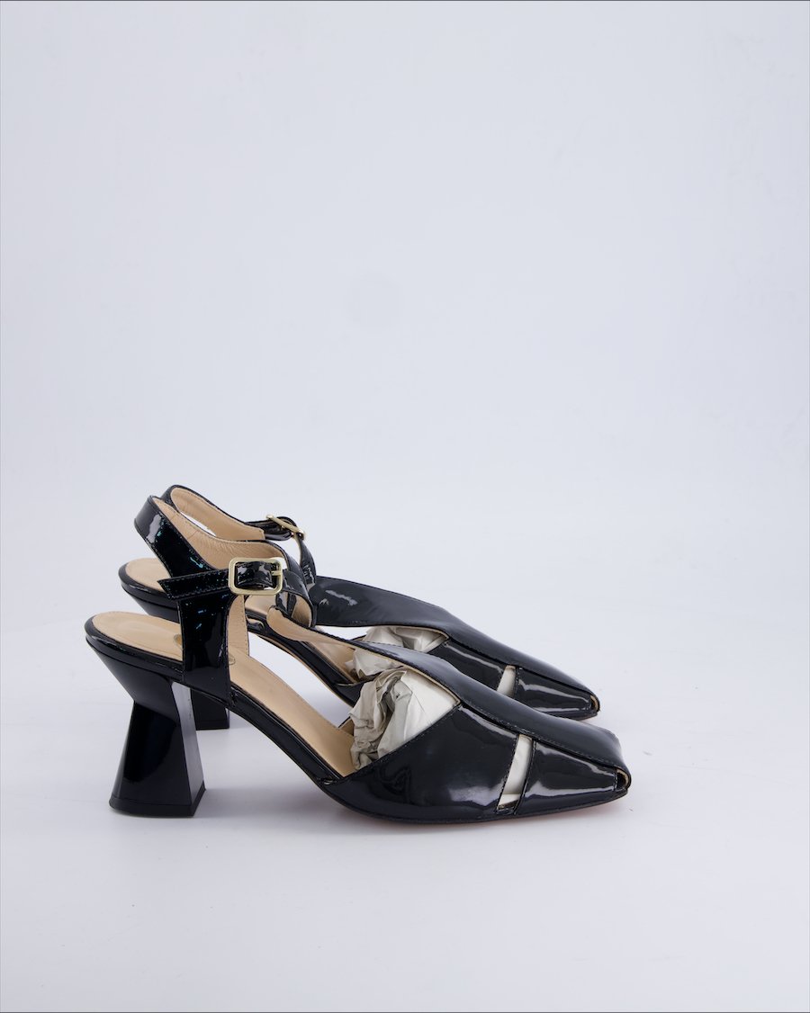 RAS Heels Leather Black 39 EU
