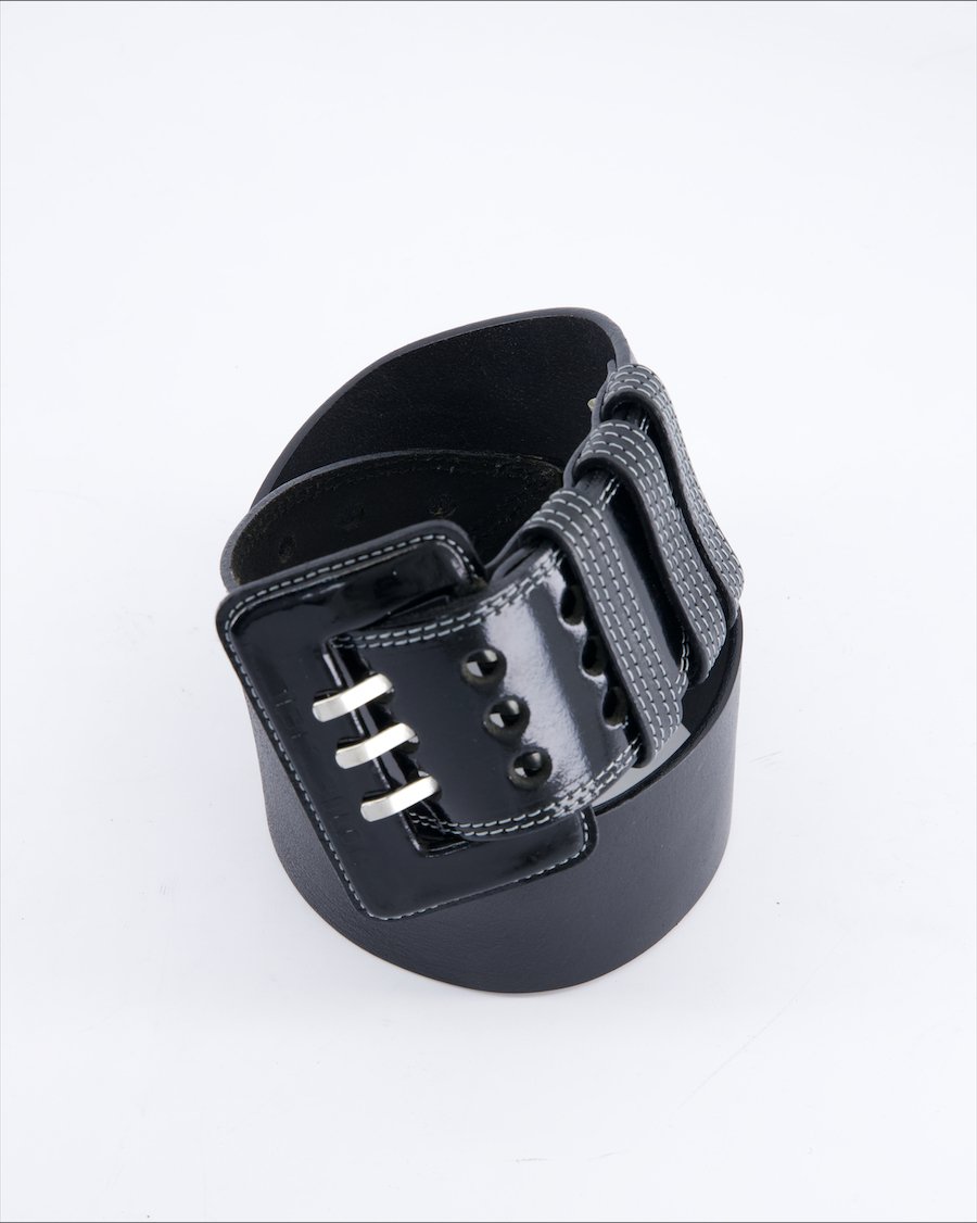 Diesel Chains Leather Black 70 cm