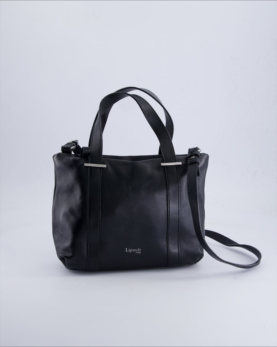 Lipault Crossbody bags Leather Black