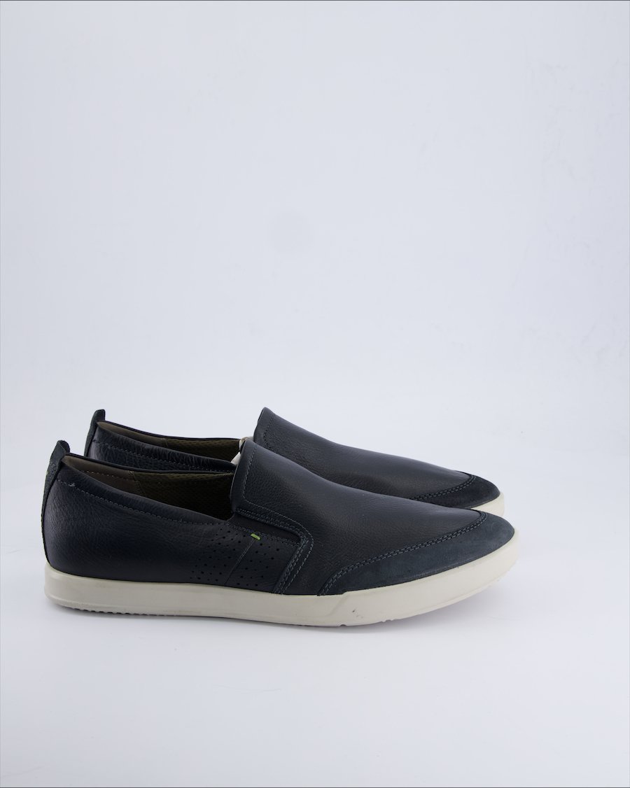 Ecco Flats Leather Black 46 EU
