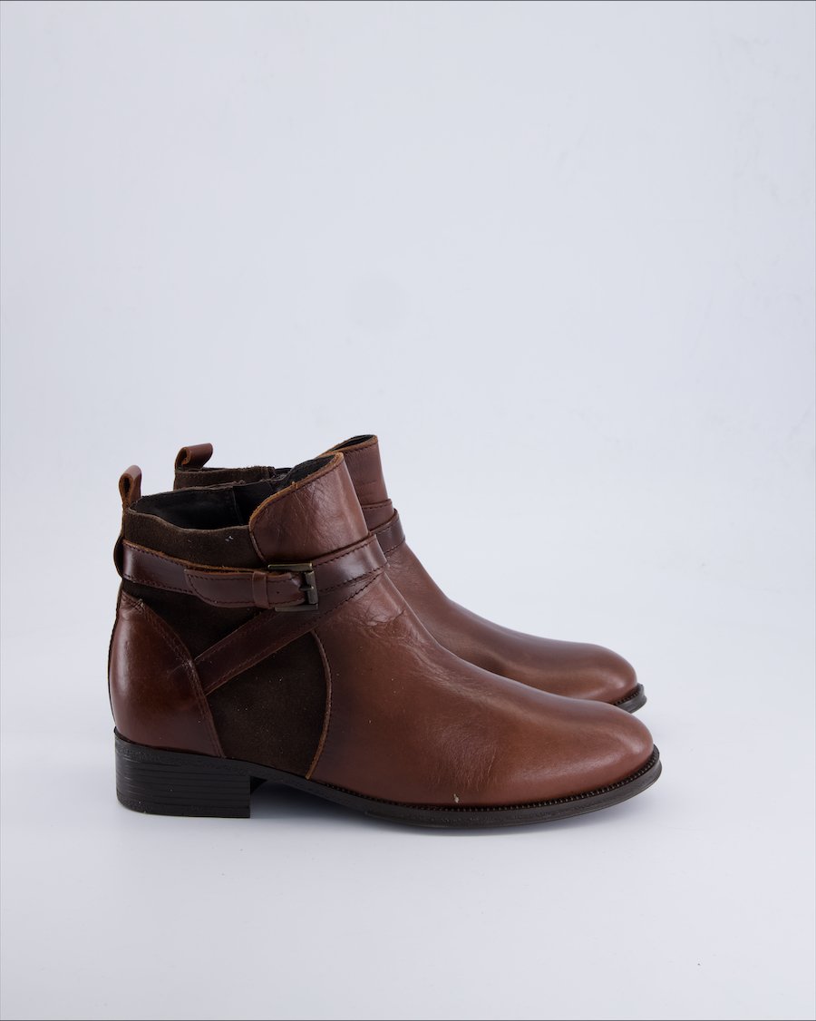 Dosdedos Ankle Boots Vegan leather Brown 37 EU