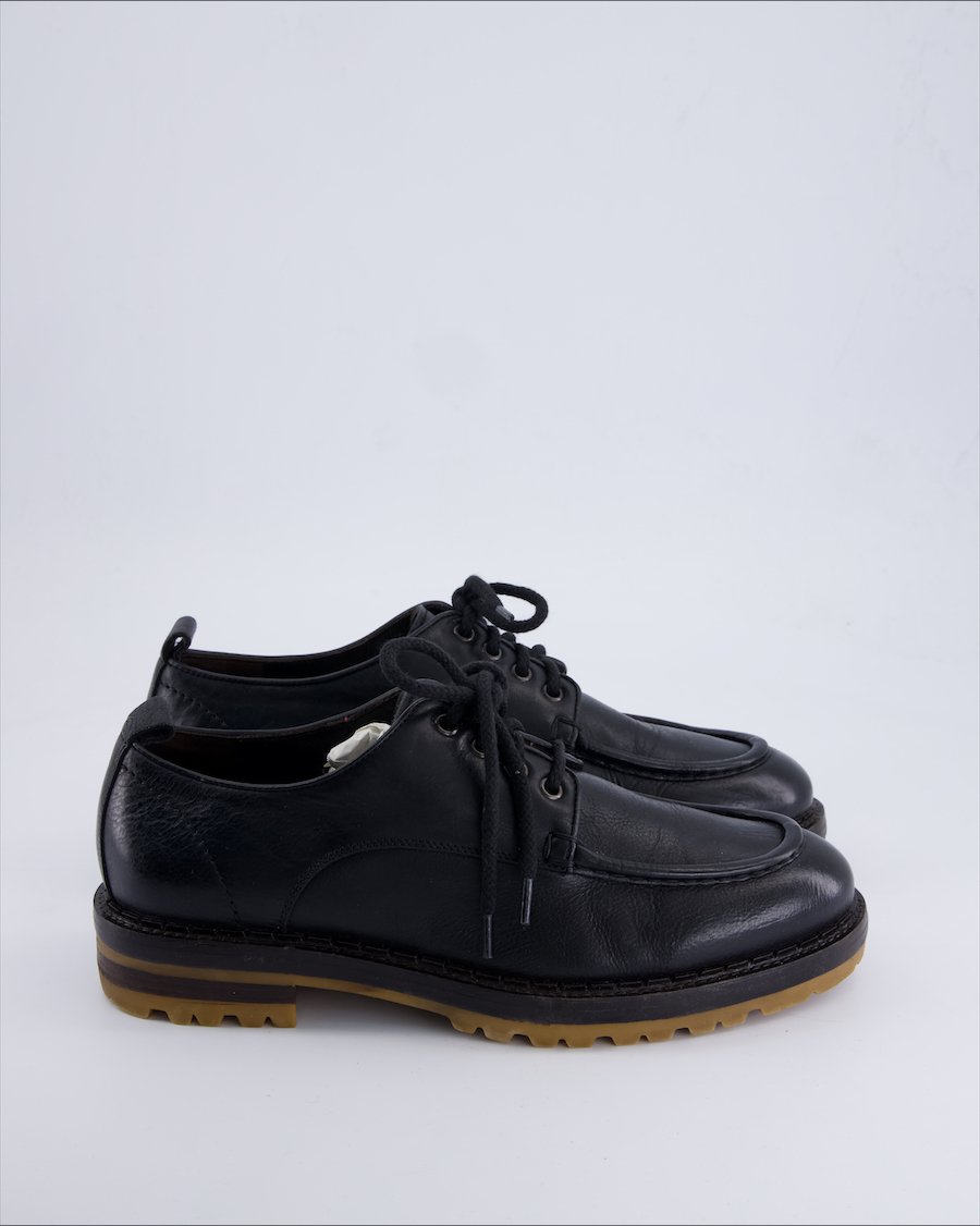 Aigner Lace ups Leather Black 40 EU