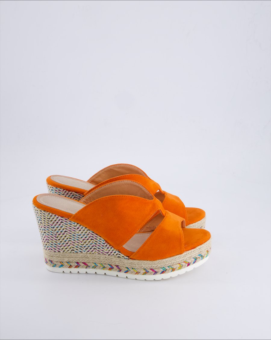 Cassis Espadrilles Suede Orange 41 EU