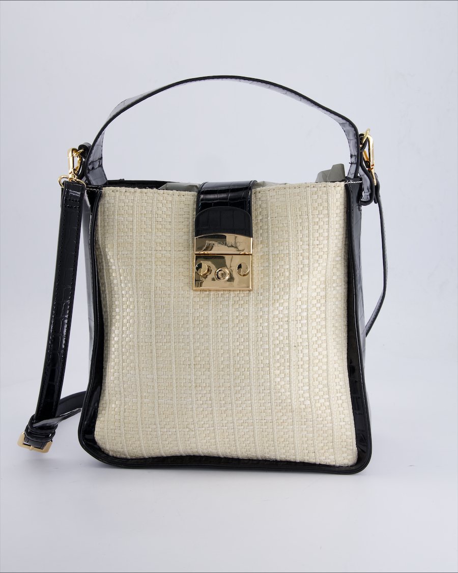 Mario Valentino Crossbody bags Wicker Black