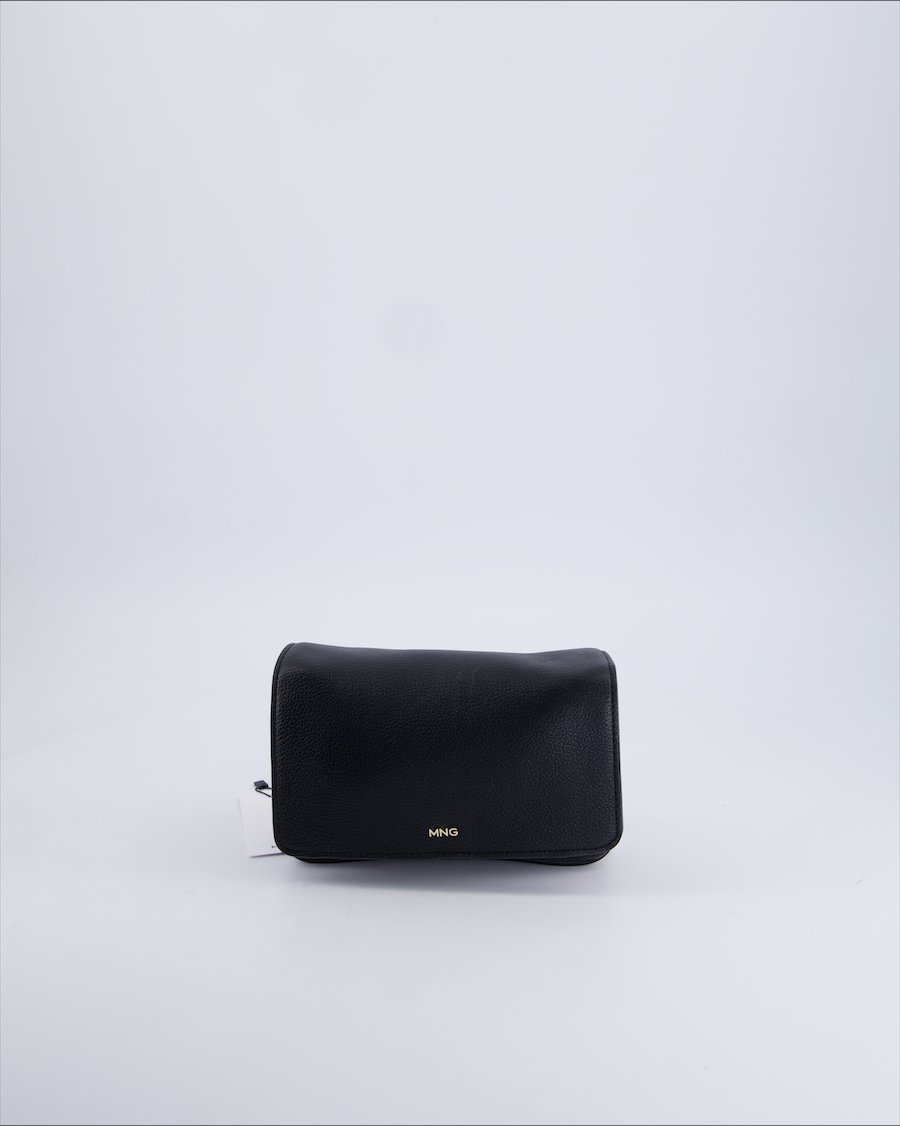 Mango Crossbody bags Leather Black