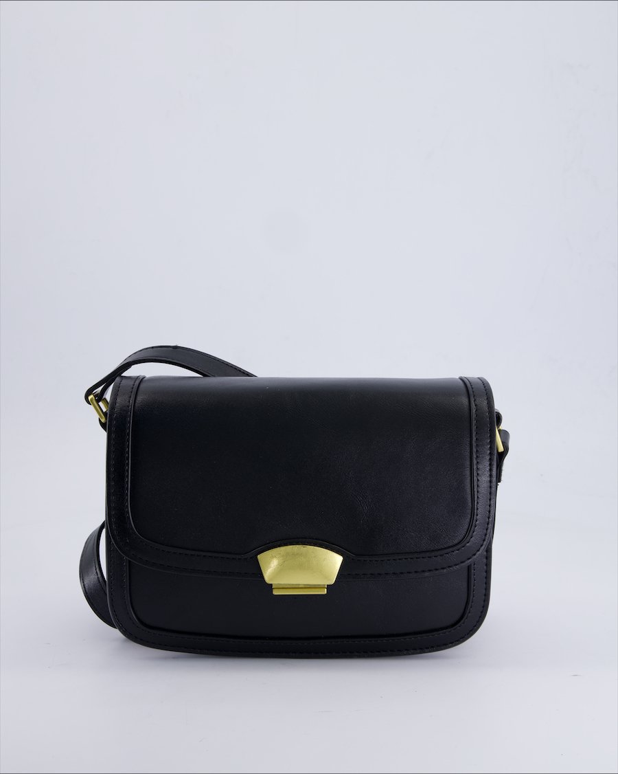 Mango Crossbody bags Leather Black